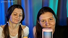 elena my twin sister from moscow visits and we both suck your big cock moaning barefoot