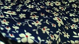 stranger's big cock slides inside skinny girl's wet panties on crowded public bus ride