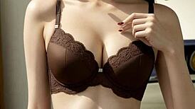 i love these sweet lingerie models showing feet and panties