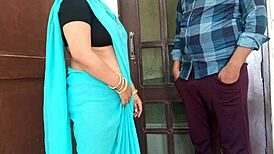 sexy bhabhi cheats sucks dever dick closeup then hard fucks with hindi moans