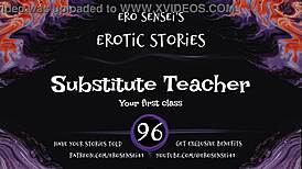 substitute teacher's sultry whispers tease your deepest cravings to ecstasy