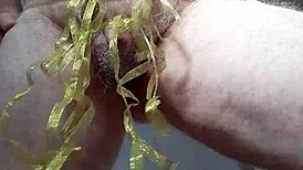 rustyas1 horny neighbor dances with small cock and belly out