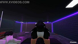 your slutty friend spreads ass for my big cock while boyfriend waits outside