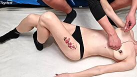 hey stepsis with big nipples how do you play without full penetration? 😉👀