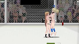 Christina Vs Mimi Princess Ring Wrestling Catfight