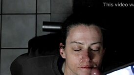 dirtydees takes massive facial cumshot in her newest homemade installment