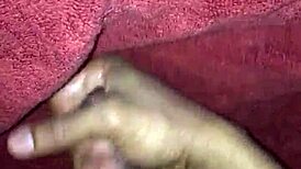 Filming my handjob while watching xvideos