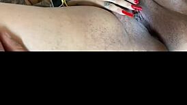 Pornstar handcuffed outdoors rims and licks to explosive orgasm