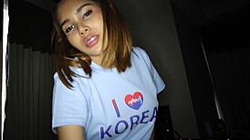 fuck this asian shemale's round ass hard