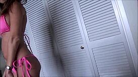 Stepmom Fucks Stepsons Hard on Beach Weekend Getaway