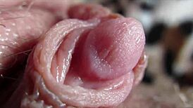 Can you see my huge clit rubbing to a massive jerking orgasm?