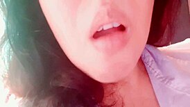 naughty college latina teen masturbates outdoors hoping horny neighbors catch her squirting