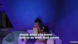 Partner calls to punish ebony slut's big ass with monster cock anal