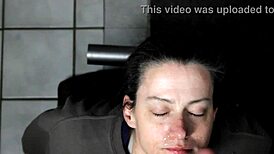 dirtydees takes massive facial cumshot in her newest homemade installment