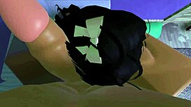 Partner calls to punish ebony slut's big ass with monster cock anal