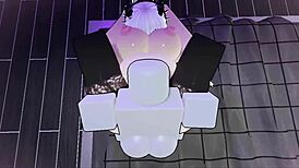 i spot goth street bitch and drag her home for wet ass doggystyle pounding in roblox