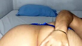 step sister takes tight anal as cum drips down her pussy