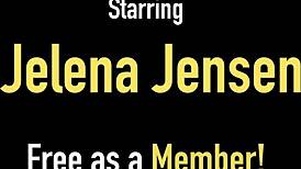 i caught big boobed jelena jensen vibing her huge clit pussy lips n tits