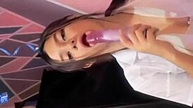 I rock my dildo so hard feeling every inch deep inside me