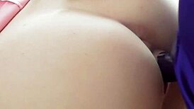 god i love getting fucked deep with this strapon by my gorgeous british blonde neighbor