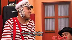 hey rich latina elizabeth marquez and nicole zurich why not quickie fuck big tits asses on christmas!