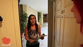 check out big boobed siri fucking tiny titty lesbian sinn sage with fat ass scissoring orgasms