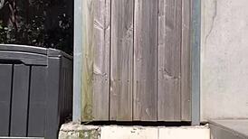 Bikini Babe Oils Up for Close-Up Vibrator Orgasm in Garden