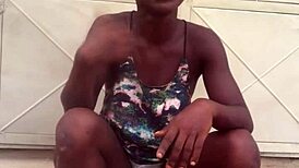 Crazy African Bitch Twerks Wildly To Nigerian Afro Beats Continued