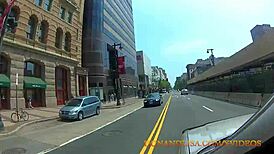 lisa rivera slurps don whoe's chocolate cock sloppy in jacuzzi bath