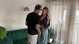 gatitaveve welcomes fan winner to fuck her curvy pussy deep and hard