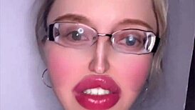 part 3 huge russian glasses fetish babe spills dirty accent story turning me on hard