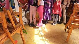 Invito Tinder Date to Eat Then Pay with Her Tight Pussy Creampie Finish