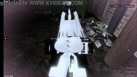 What If Homeless Dude Fills This Cheating Slut's Holes Raw?