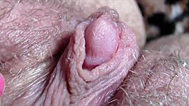 Can you see my huge clit rubbing to a massive jerking orgasm?