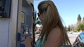 Two milfs lesbian fuck deep with dildo strapon anal finger pantyhose heels