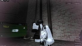 What If Homeless Dude Fills This Cheating Slut's Holes Raw?