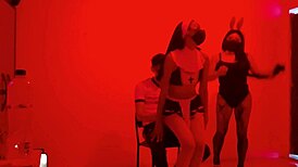 hey gorgeous latina, wanna flash those big natural tits on this exclusive balcony catwalk in sexy lingerie for our erotic casting interview?