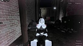 What If Homeless Dude Fills This Cheating Slut's Holes Raw?