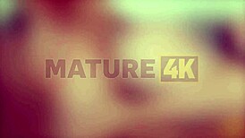 mature czech tattooed mom in stockings jerks cock on desk for cash payment