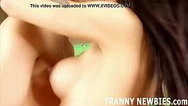 I Can't Resist Popping Your Shemale Anal Cherry