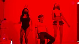 hey gorgeous latina, wanna flash those big natural tits on this exclusive balcony catwalk in sexy lingerie for our erotic casting interview?