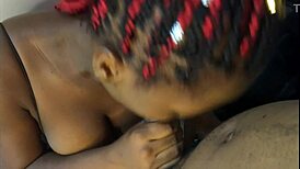 cum to our secret spot let me spit sloppy on this ebony slut mouth sucking your dick stepdaddy