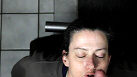 dirtydees takes massive facial cumshot in her newest homemade installment