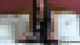 femdom shoves monster dildo cock deep in your throat for bdsm mouth fucking control