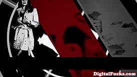 Peta Jensen fucked hard bent over in garage workshed