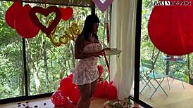 Colombian fitness babe Sayafit craves outdoor pounding from Brian EvansX in nature!