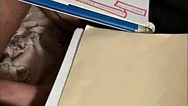 young dorm girl moans loud in tight lingerie missionary with her tight pussy stretched