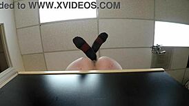 Audrey Decker's skinny slut tits choke on cock in extreme pov casting interview