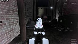 What If Homeless Dude Fills This Cheating Slut's Holes Raw?