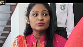 hot indian girlfriend tempts best friend